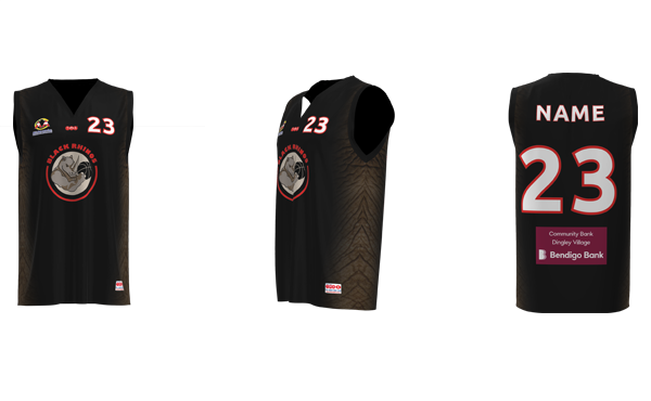 Rhinos Onyx Competition Jersey